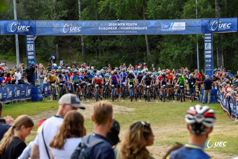 2024 UEC MTB Youth European Championships - Huskvarna - J?nk?ping (Sweden) 09/08/2024 - XCO Boys 14 - photo Tommaso Pelagalli/SprintCyclingAgency?2024